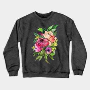 Peony Bouquet Crewneck Sweatshirt